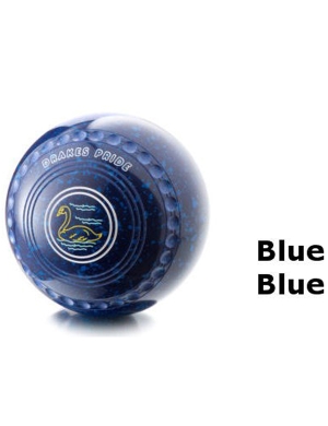 Drakes Pride Gripped Bowls d-tec - Blue/Blue
